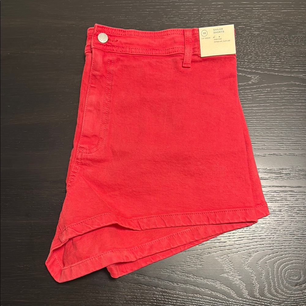Universal Thread Red Jean Shorts